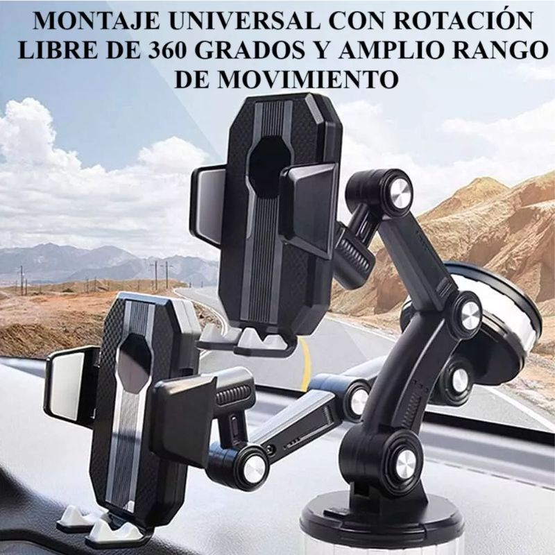 UpliGrip: Soporte Celular 360°